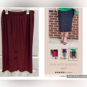 Zadie B’s pencil skirt